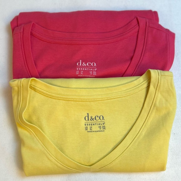 Denim&Co Tops - New Bundle of 2 Denim & Co Crew Neck Sleeveless Tank Shirts / 1X